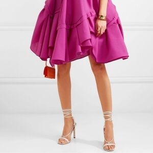 Jacquemus Bergamo Leather Sandal Heels (SZ 39.5)